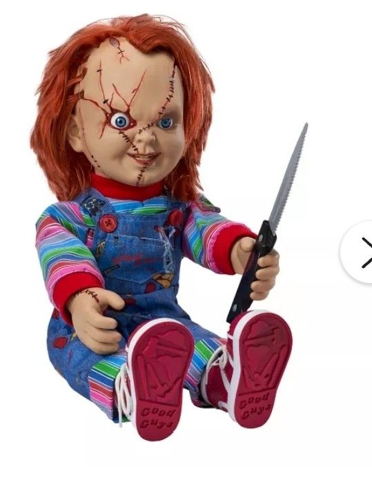 Talking Chucky Doll - 24 inch New In Box Spirit Halloween π