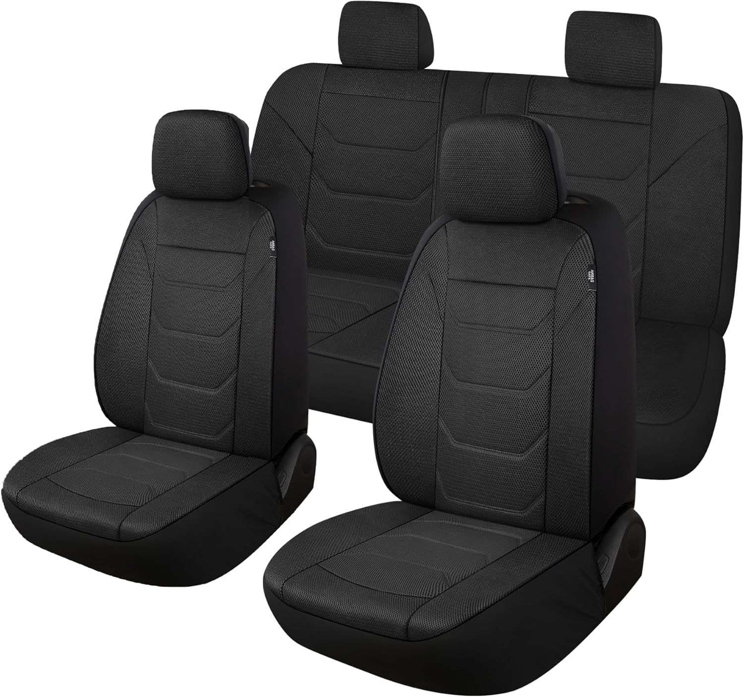 3D Air Mesh Car Seat Covers Front Sets Washable and Breathable Premium Cloth
