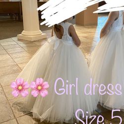 Flower 🌸 Girl Dress Size 5