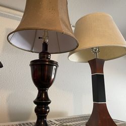 Lamps.