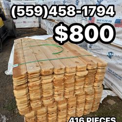 NEW CEDAR FENCE WOOD PICKETS 