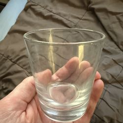 A Plain Whiskey Style Glass. 