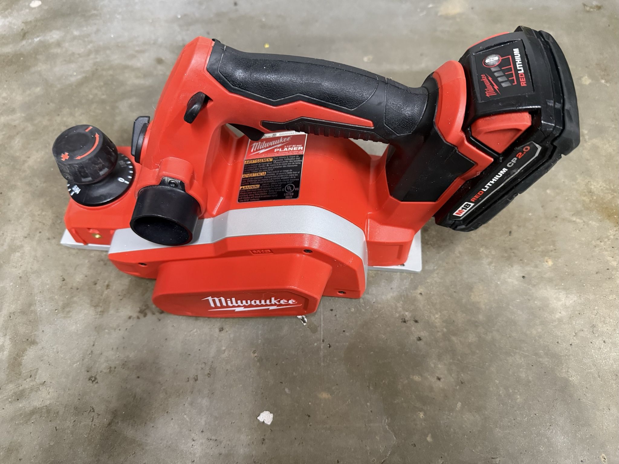 Milwaukee Planer M18