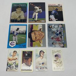 New York Yankees Legends Lot Of 10- Rivera Bernie, DiMaggio, Yogi, Mattingly