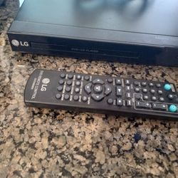 LG DVD Player W/Remote And RCA Cord