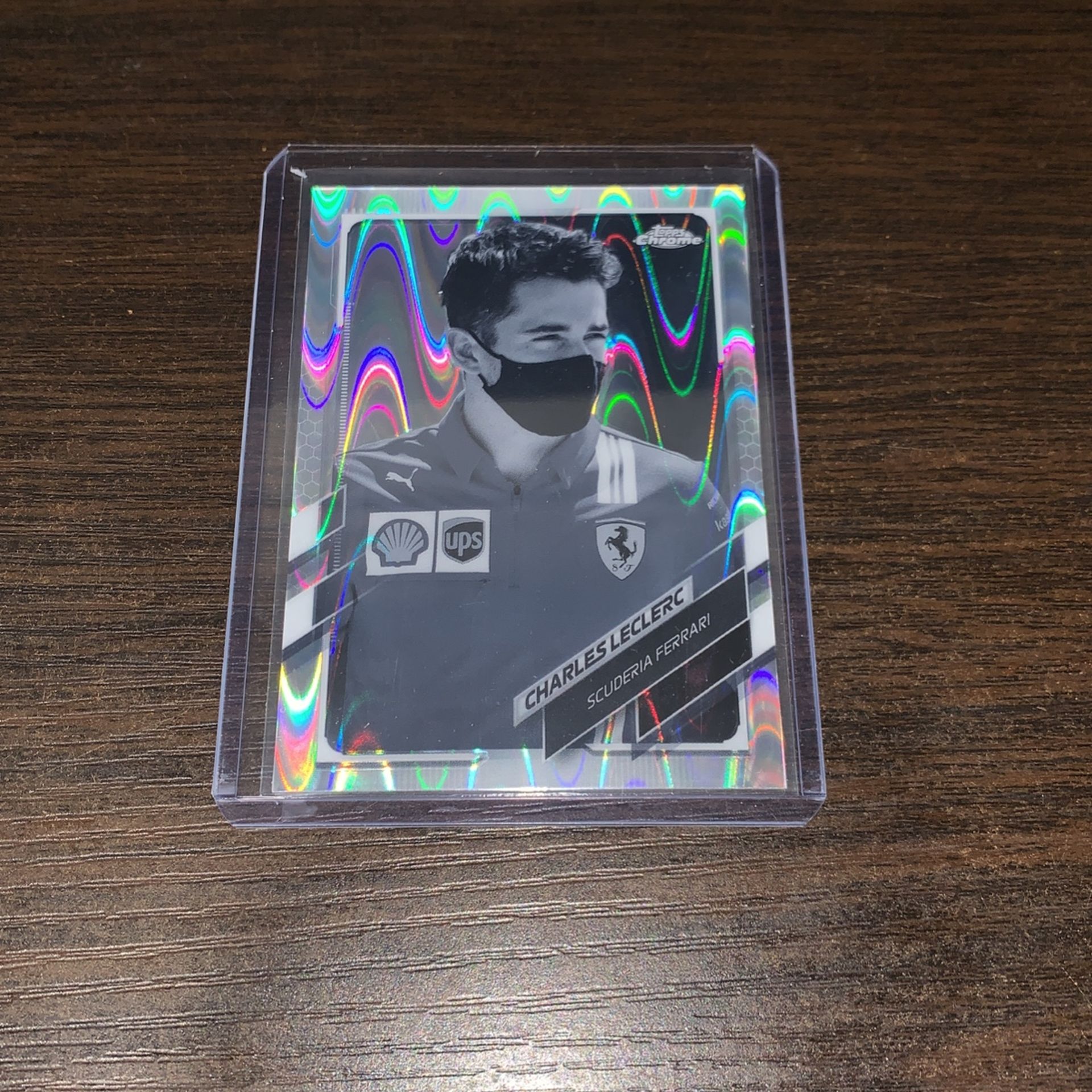 2021 Topps Chrome Ray Wave Formula 1 Charles Leclerc