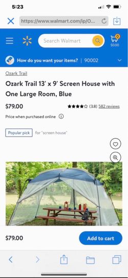 Screen house 9”