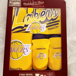 Lakers 3 Piece Baby Set