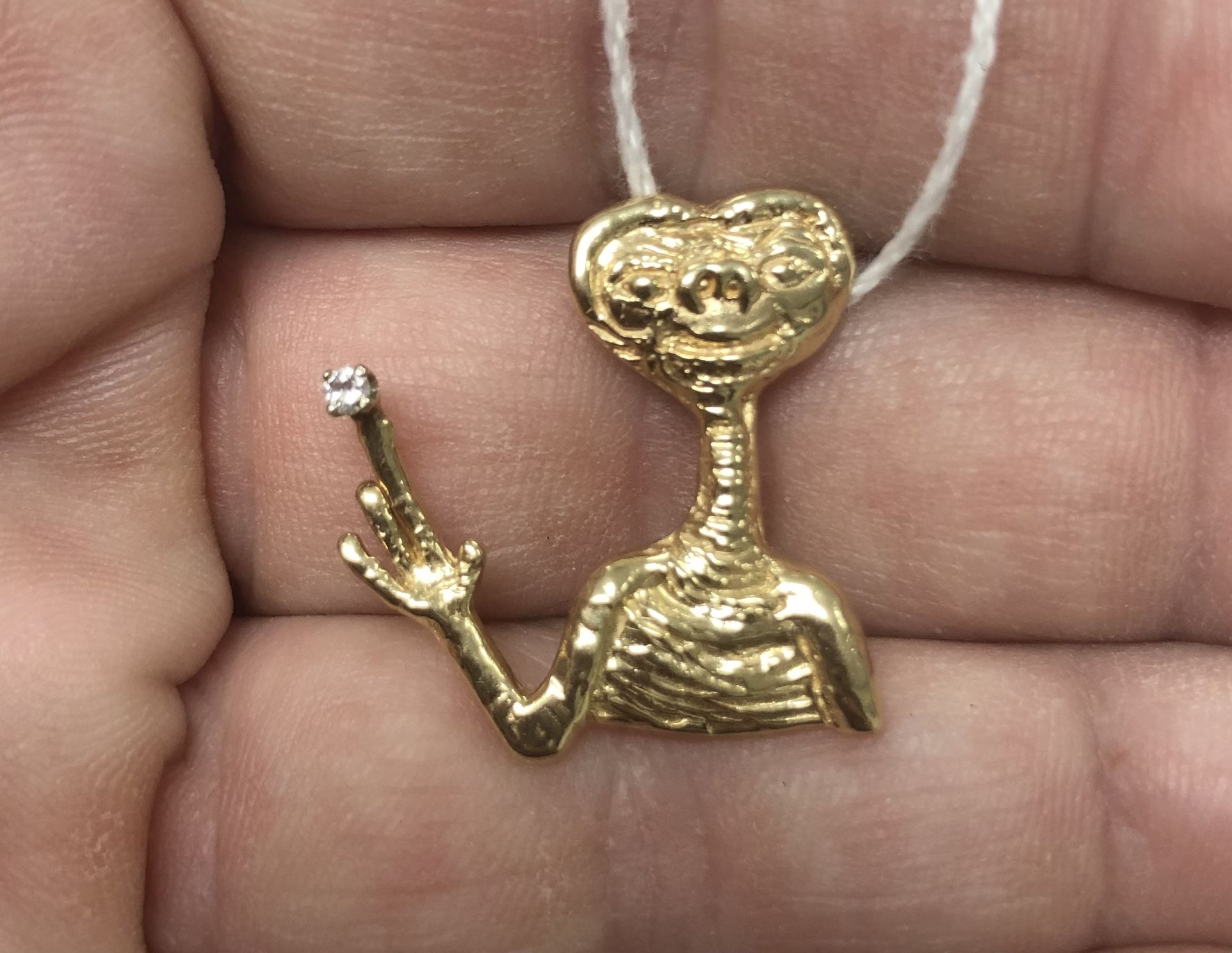 E.T. Phone Home 14K Gold Charm