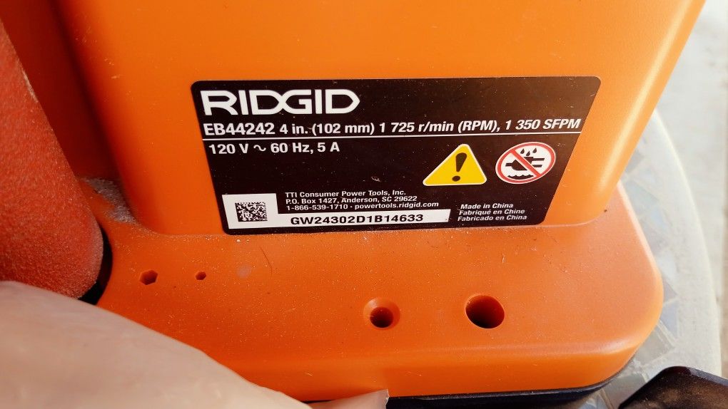 Ridgid Sander