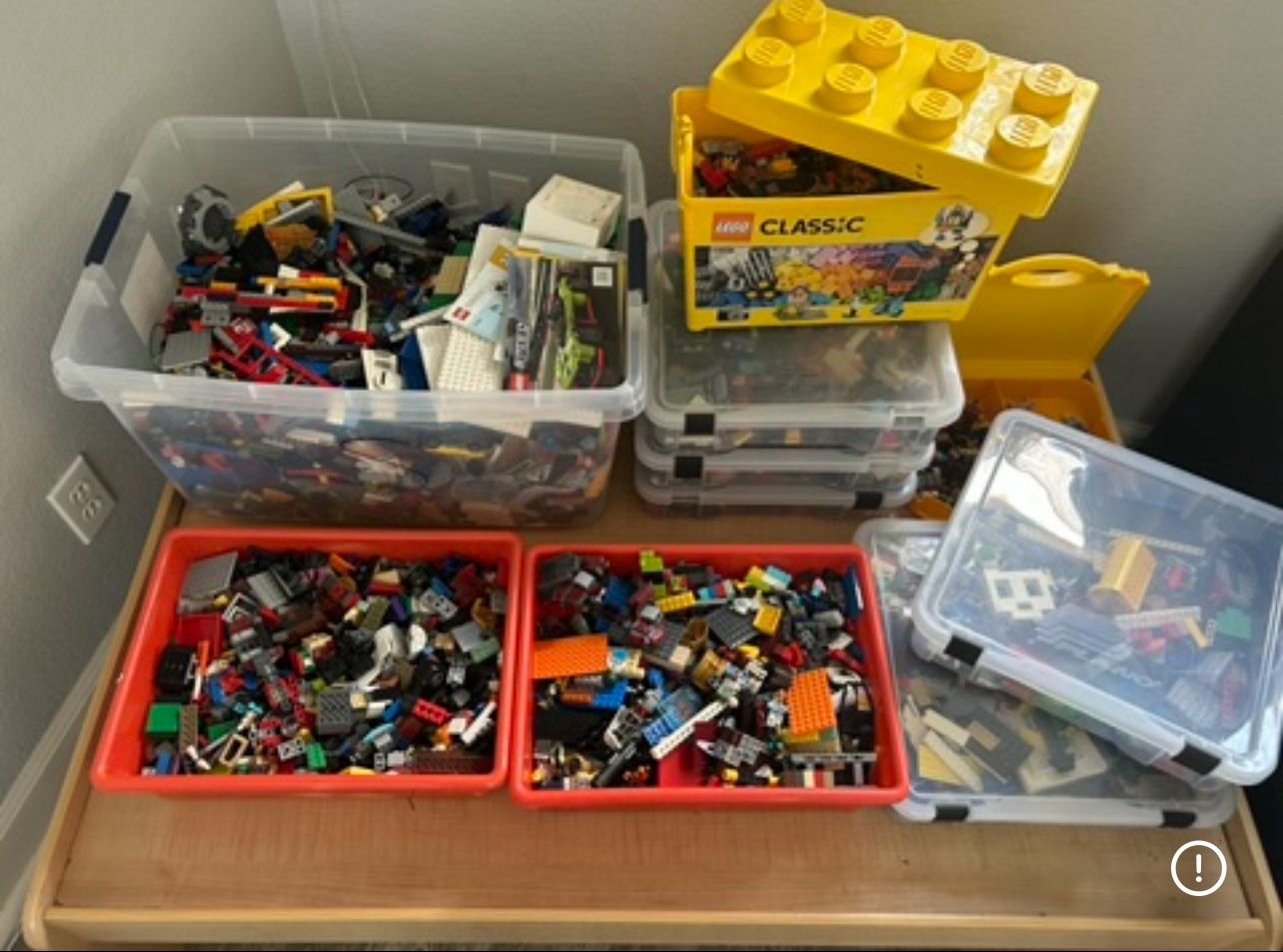 LEGO with table