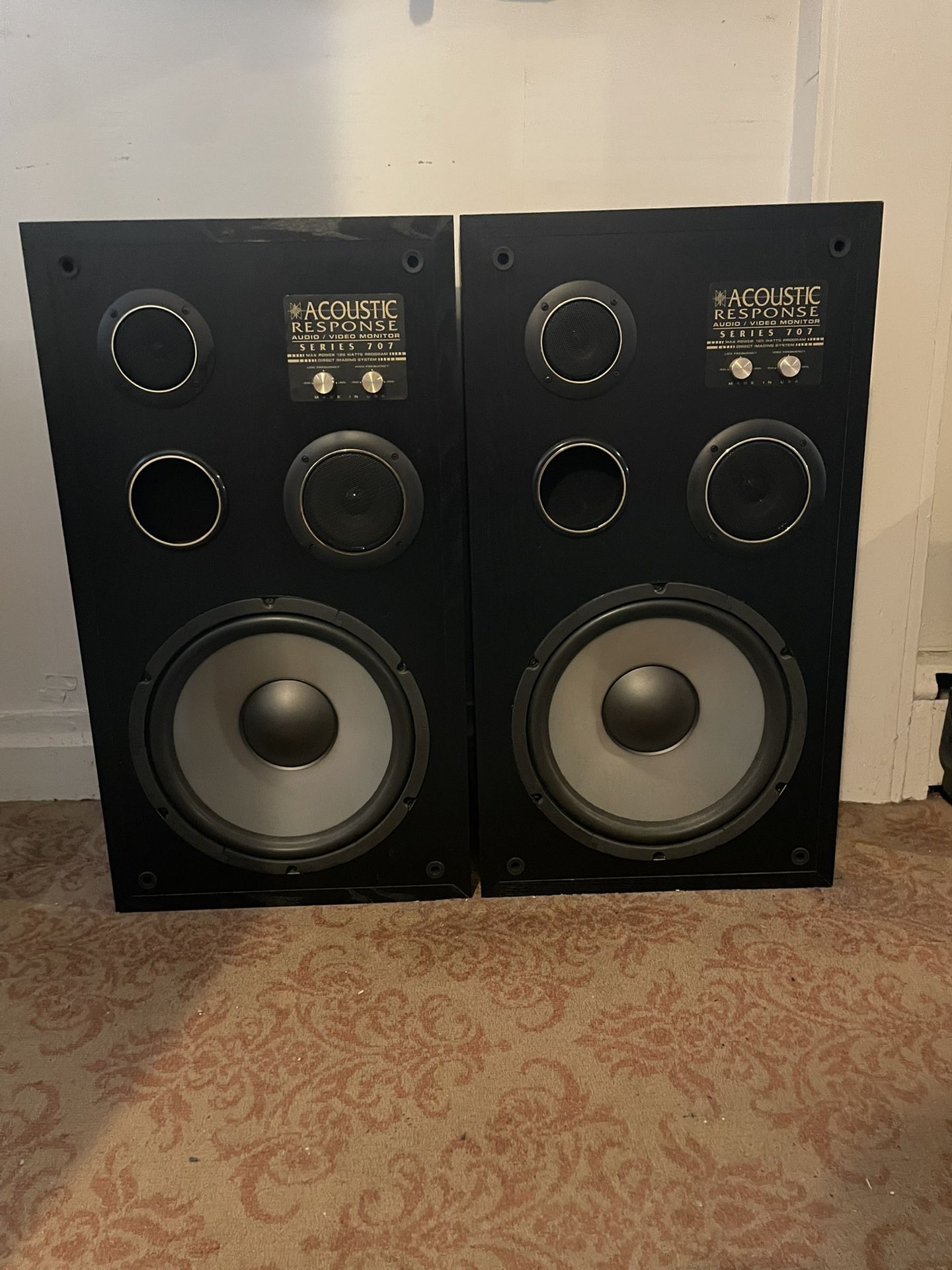 Acoustic Response 707 Home Speakers