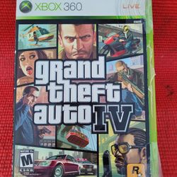 Grand Theft Auto IV Xbox 360 Game