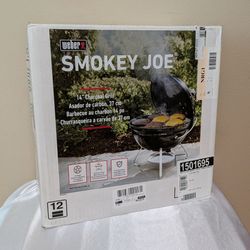 New Weber Smokey Joe Kettle Grill Outdoor BBQ 14.2" $30