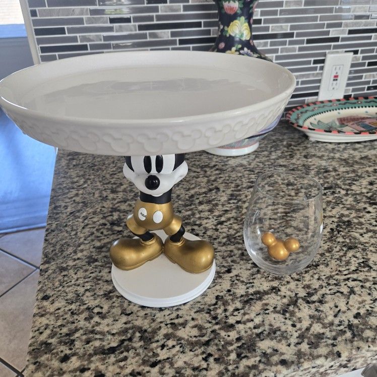 Hallmark Micky Cake Stand N Cup