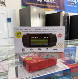 Portable Super Game Console 4000 Games Built In