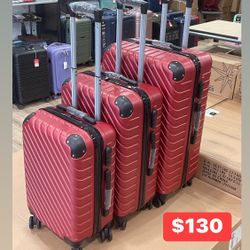 New 3 Piece Hardside Luggage Set