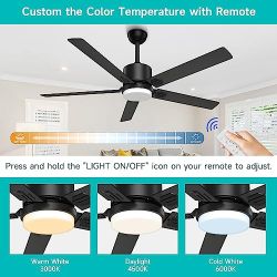 Ceiling Fan With Remote Control