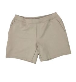 Lululemon City Sweat Shorts 2XL XXL Beige 7” Inseam Fleece Terry Steady Gym Yoga