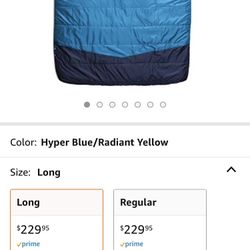 Northface Sleeping Bag Dolomite One Double long 