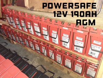 Powersafe/Northstar solar batteries