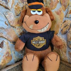 Large Vintage Harley Davidson Plush 