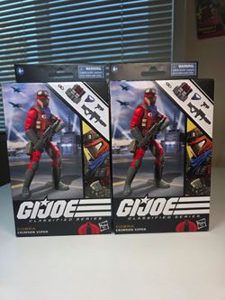 G.I. Joe Classified Series Crimson Viper Action figures