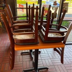 2 Tables And 4 Chairs