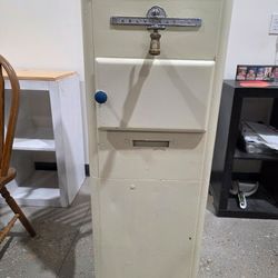 Kelvinator water cooler/fish tank, sparkletts blue glass bottle