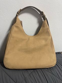 Michael Kors Tan Leather Hobo Bag