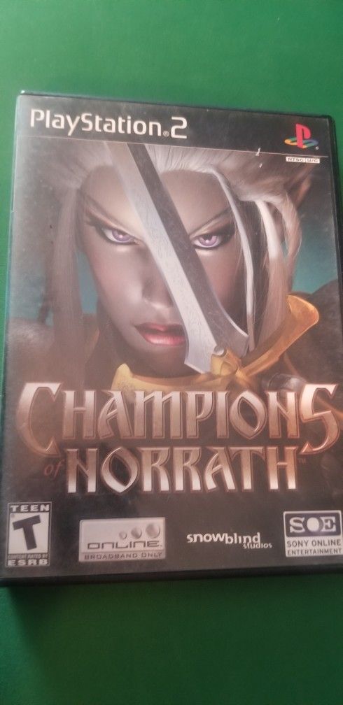 Champions Of Norath Ps2 Playstation 2