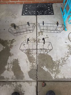 Planters baskets.