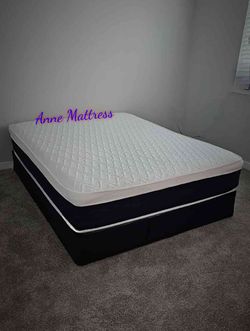 NEW QUEEN PILLOW TOP MATTRESS AND BOX SPRING