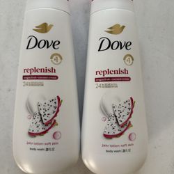 Dove Body Wash 20oz ( Dragon + Coconut Cream)