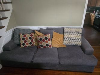Sofa with Pillows