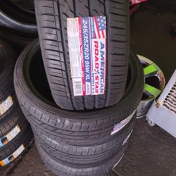 New Set Of Tires 245 35 20 AMERICAN 