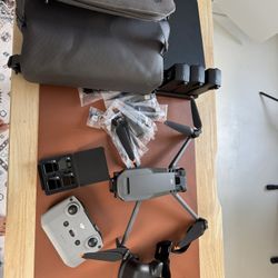 DJI Mavic 3 Drone Combo – 3 Batteries, RC-N1 Controller, ND Filters, Spare Props,