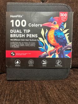 100 Colors Brush & Fine Dual Tip Watercolor