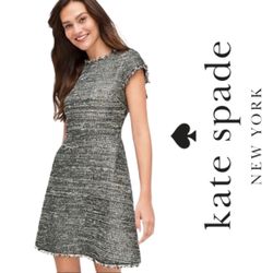 NWT Kate Spade New York Party Tweed Dress Size 6