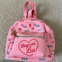 Mini Backpack Pink BTS 