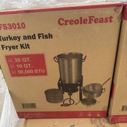 TURKEY & FISH FRYER KIT CreoleFeast