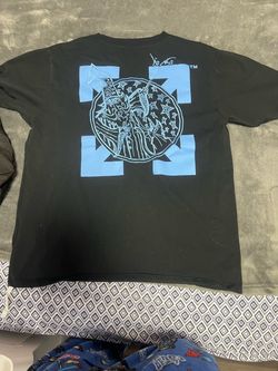 Off white wizard and cat t shirt
