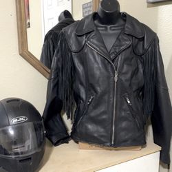 ❤️‍🔥Vintage Harley Davidson Ladies Motorcycle Jacket ❤️‍🔥