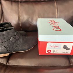 Cat & Jack Boots - Black With Dusty Gold Shimmering 