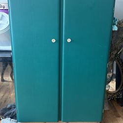 Large Emerald Green Cabinet