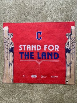 CLEVELAND GUARDIANS SGA POST SEASON RALLY TOWEL “STAND FOR THE LAND”