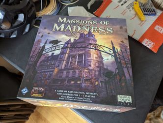 Mansion Of Madness 2nd Edition Board Game