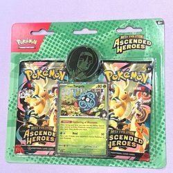 Pokémon Cards: Mega Evolution Ascended Heroes 2Pk Blister Erika Tangela