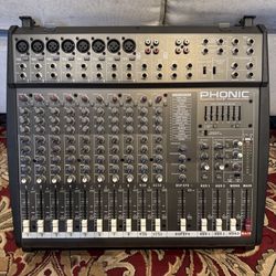 Phonic Powerpod 1860 Plus 12-Channel 800-Watt Powered Mixer 2010s Black