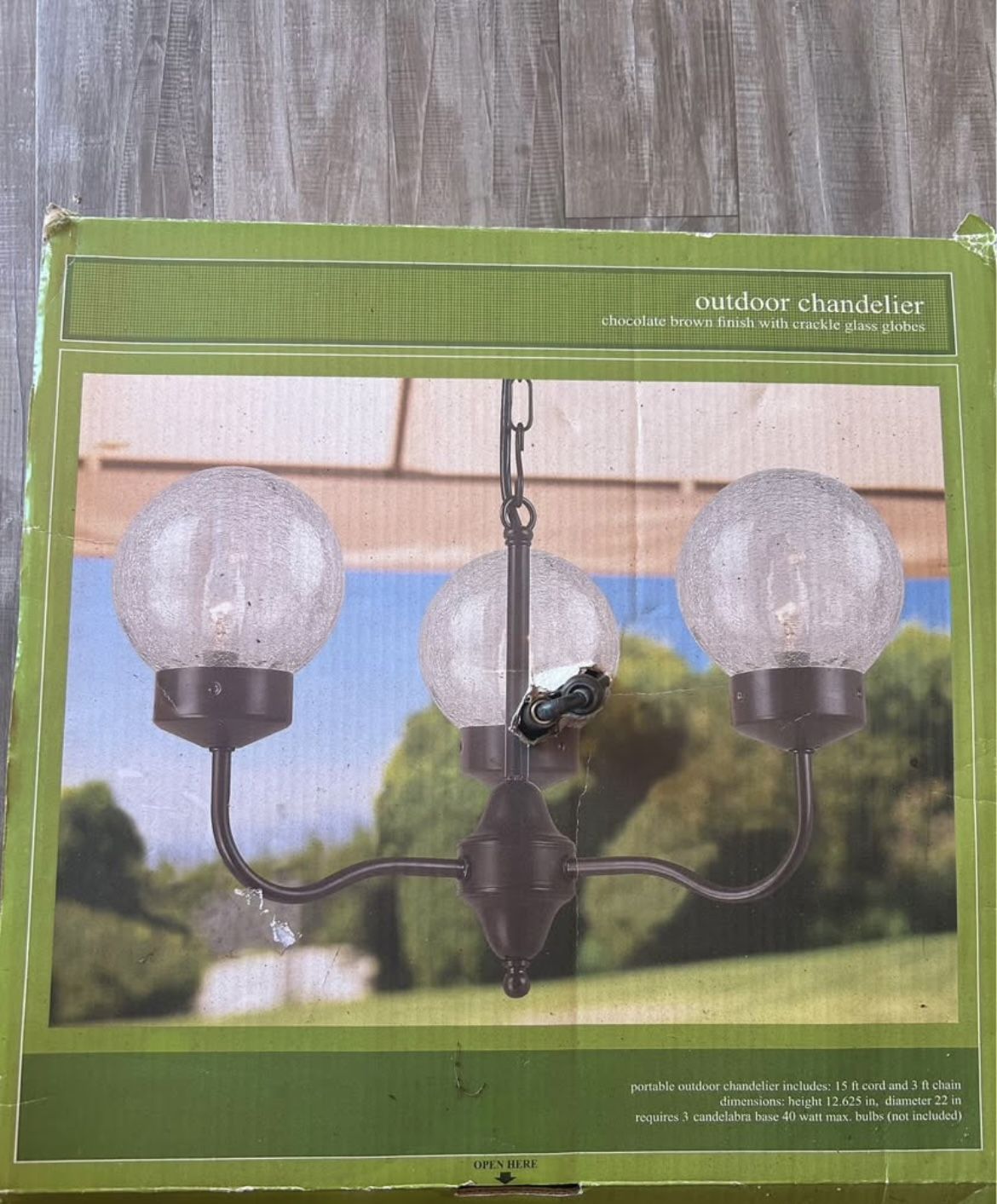 Outdoor Chandelier